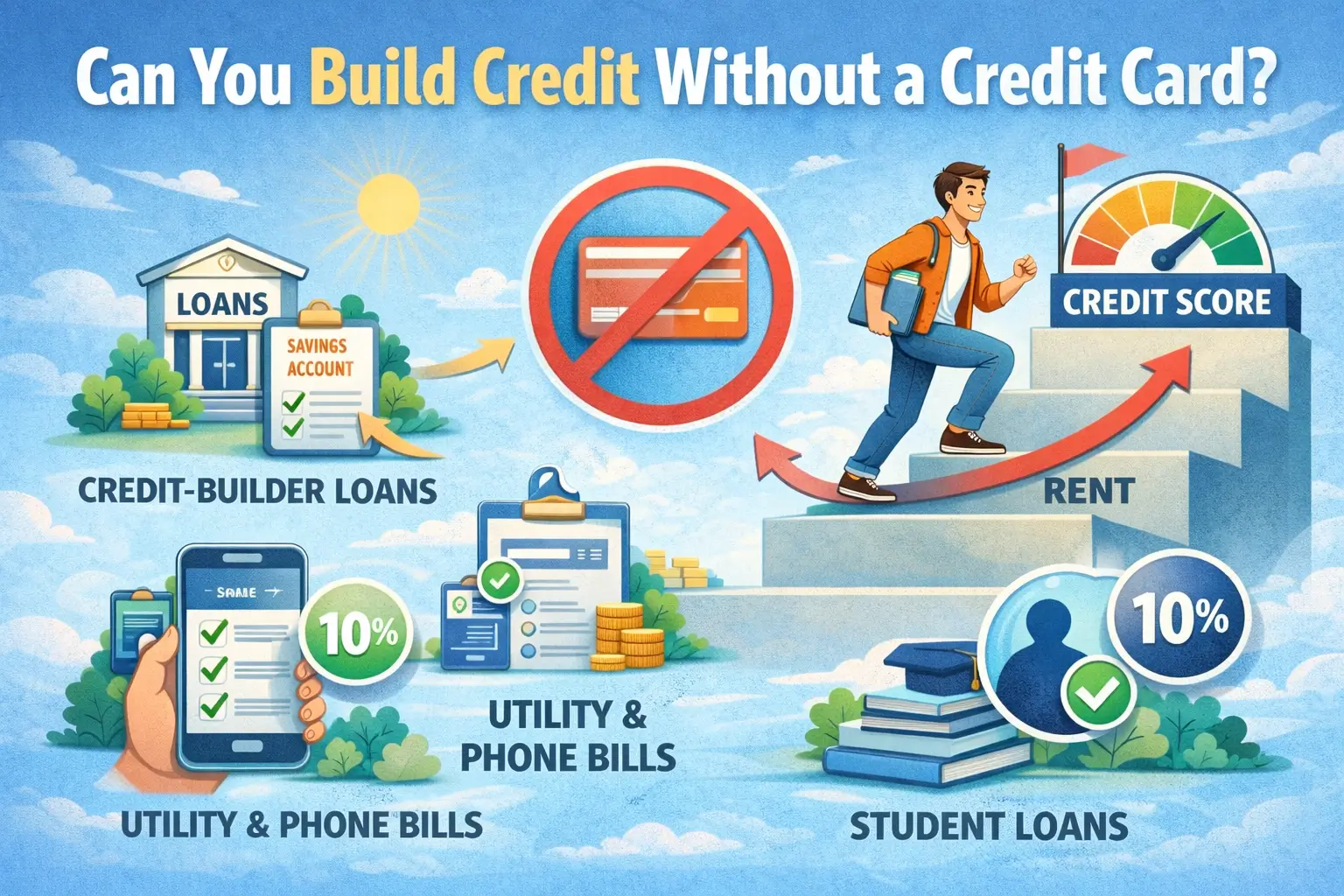 Can You Build Credit Without a Credit Card?