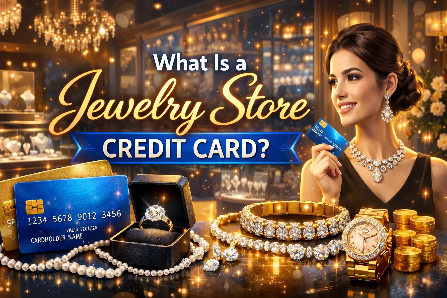 Elegant jewelry shopping experience