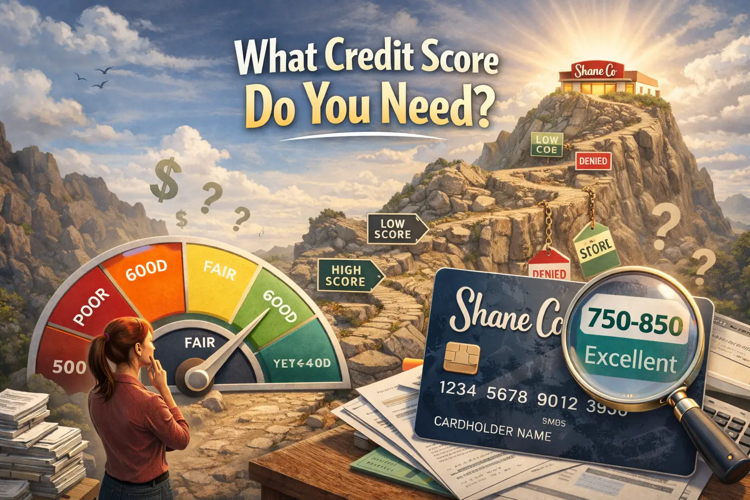 What credit score do you need