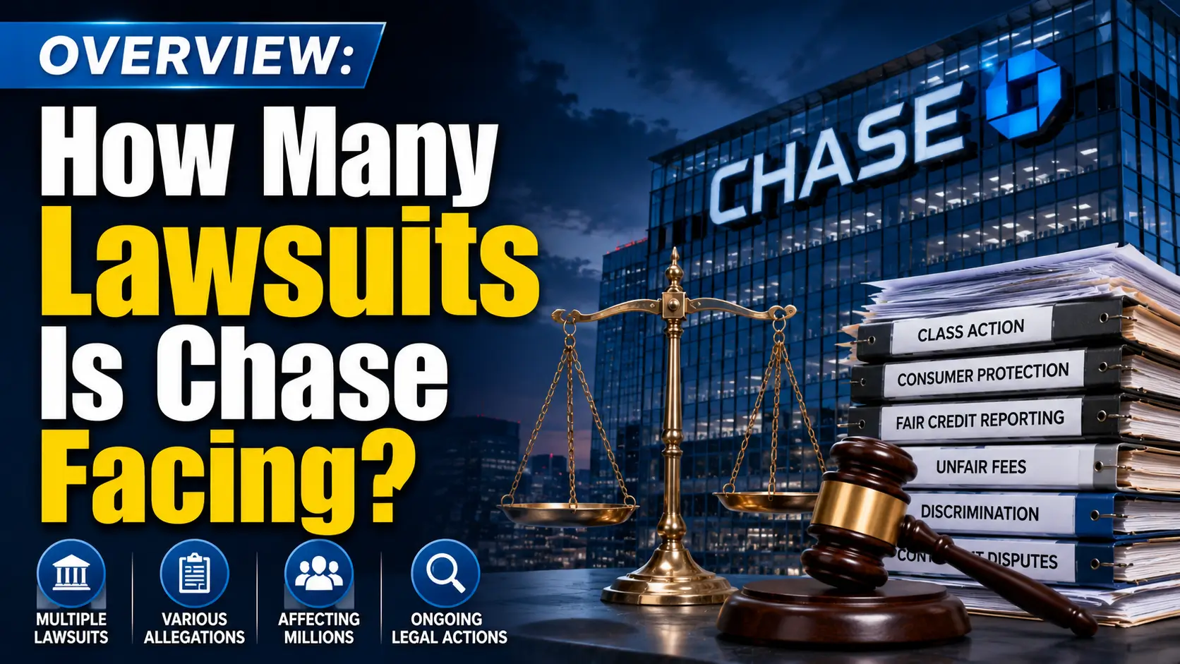 How Many Lawsuits Is Chase Facing