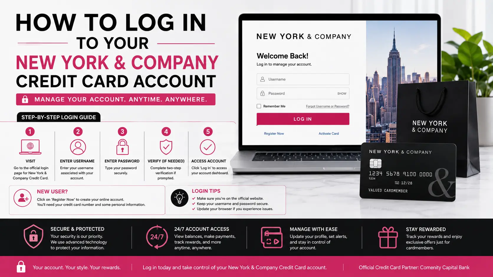 How to log in to your account