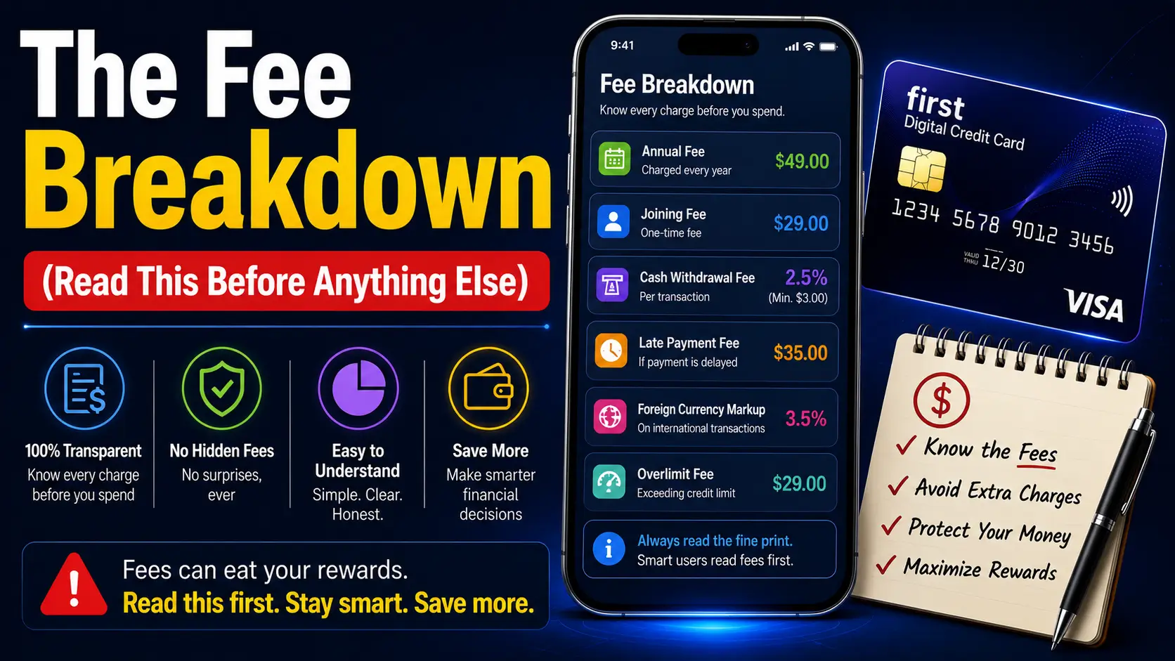 The Fee Breakdown (Read This Before Anything Else)
