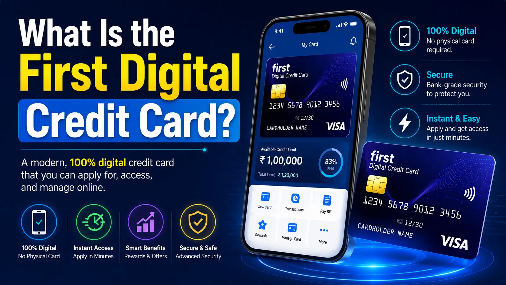What Is the First Digital Credit Card