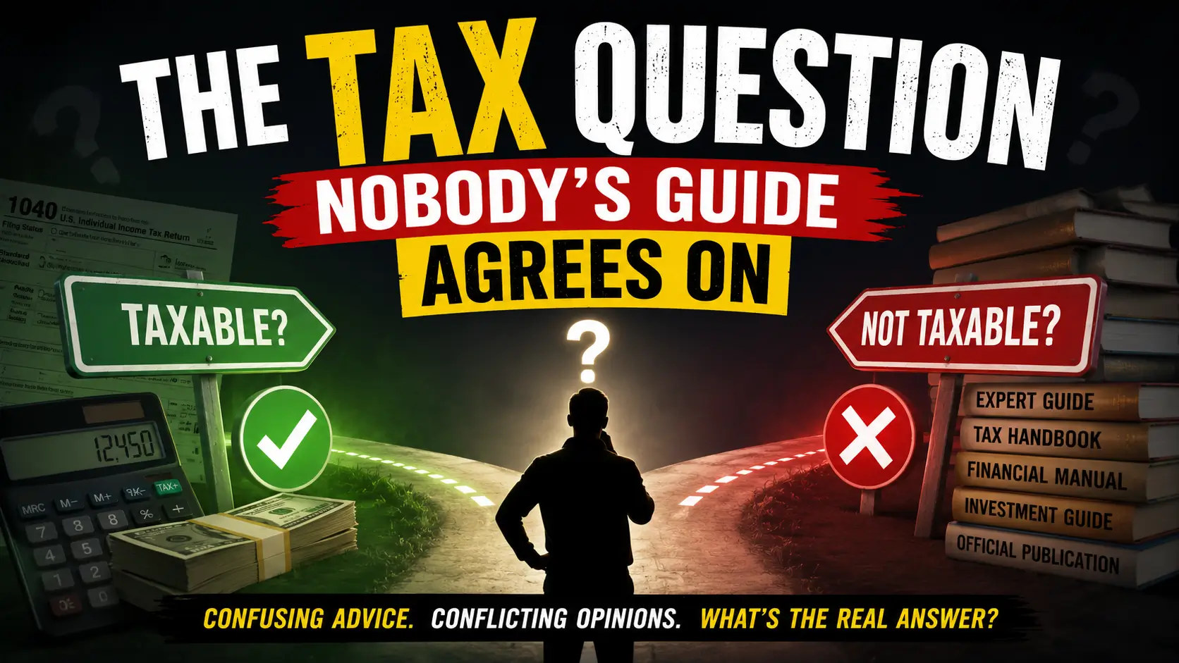 The Tax Question Nobody's Guide Agrees On