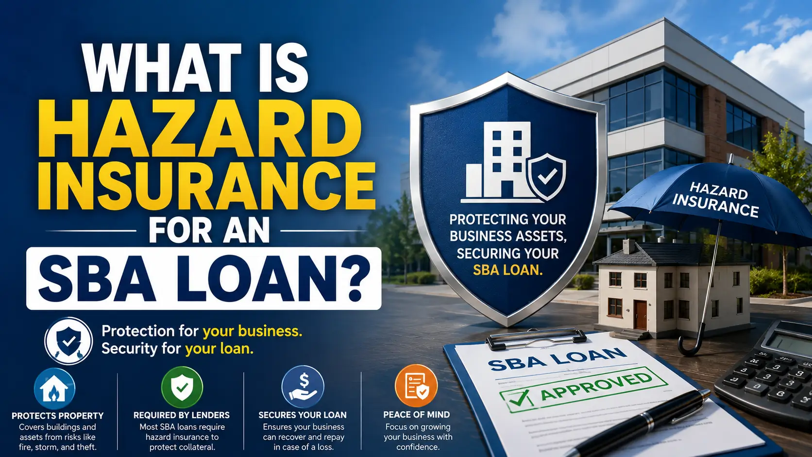 What Is Hazard Insurance for an SBA Loan