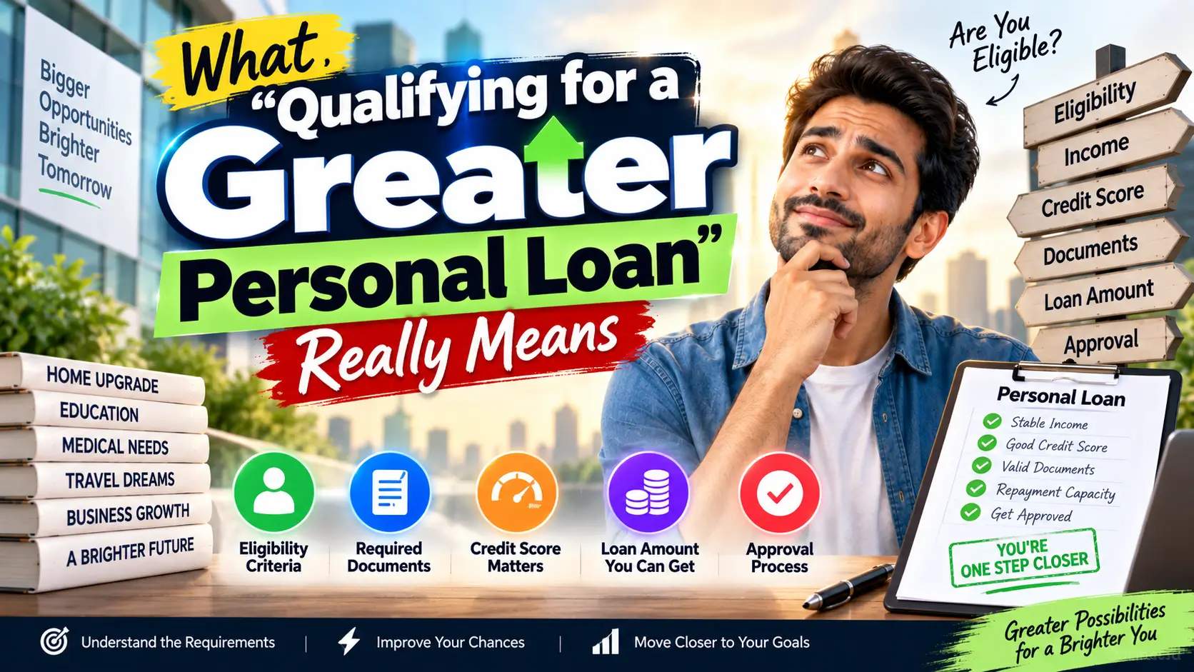 Qualifying for a Greater Personal Loan
