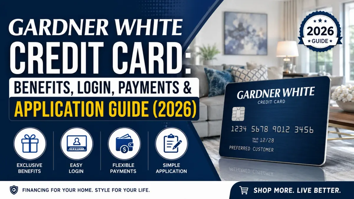 Gardner White credit card guide 2026