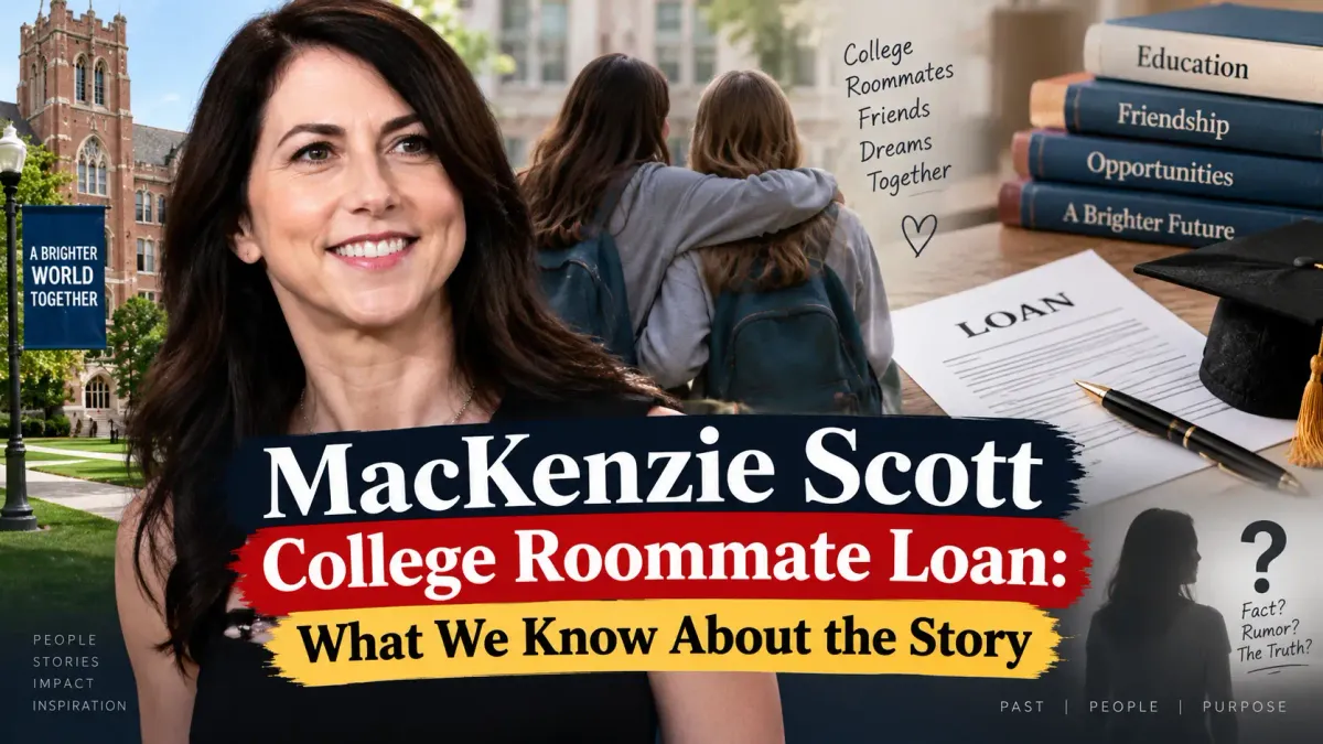 MacKenzie Scott’s College Loan Story