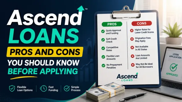 Ascend Loans Pros and Cons